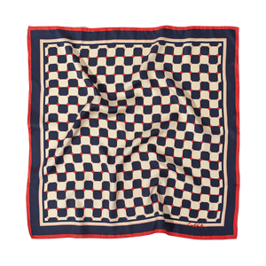 Open image in slideshow, &quot;Checkerboard&quot; Silk Bandana
