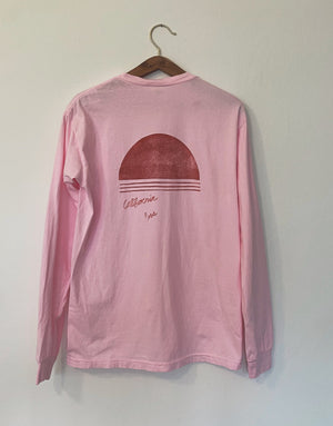 Open image in slideshow, California Love - Long Sleeve Shirt - Pale Pink
